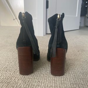 Jeffery Champbell Black Booties